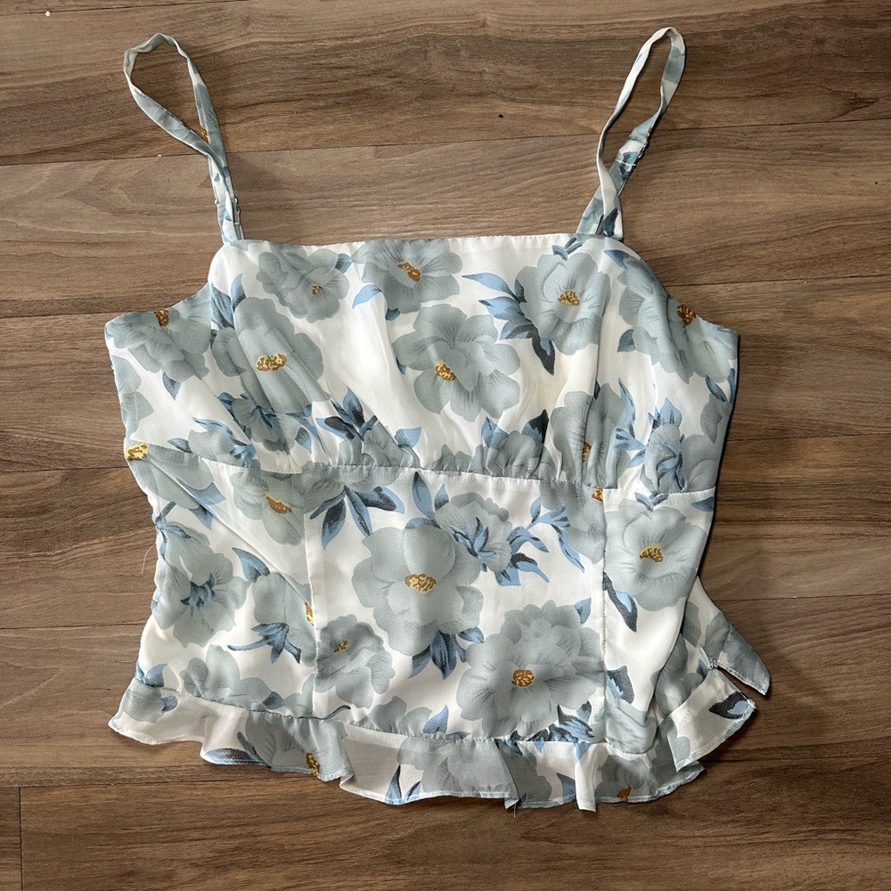 Flower Crop Top